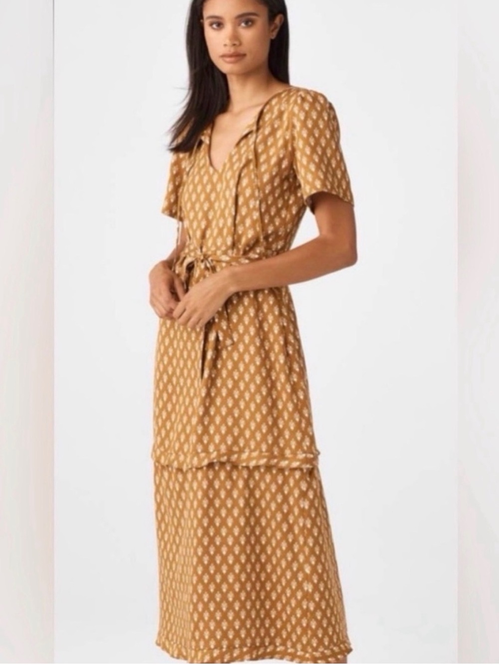 VETTA Gold House Dress NWT never Worn